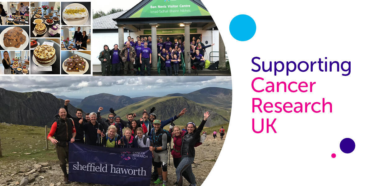 Sheffield Haworth Fundraising for CRUK
